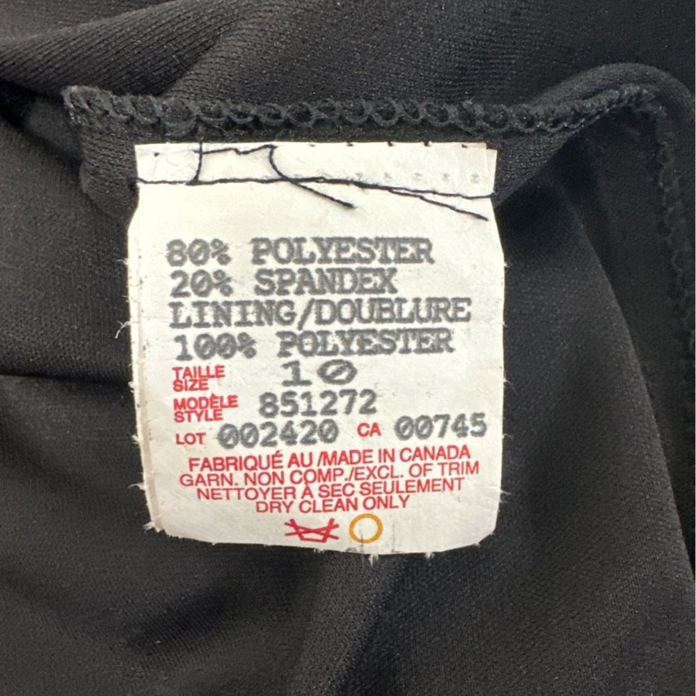 A-Line Maxi High Rise Flowy Black Sheer Womens 10 Skirt Whimsigoth Punk Formal - Picture 11 of 16